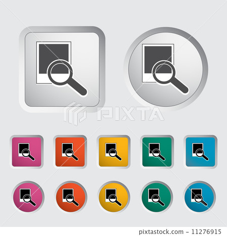 Photo search icon. Photo search icon. 11276915