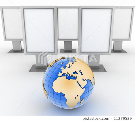 Earth and billboards Earth and billboards 11279529