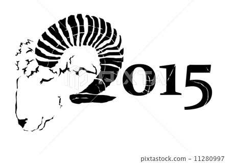 New year's greeting material 11280997