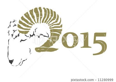 New year's greeting material 11280999