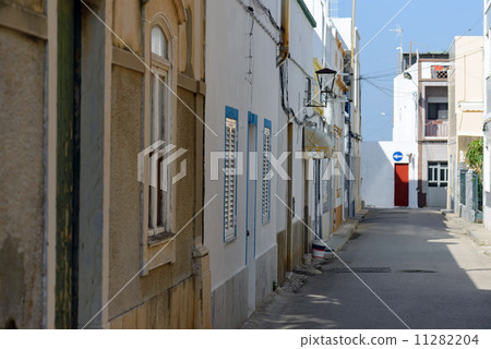 Street of Fuseta village, Portugal Street of Fuseta village, Portugal 11282204