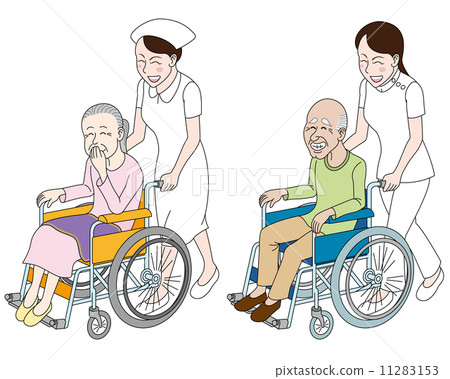 Caregiver, nurse and old man Caregiver, nurse and old man 11283153