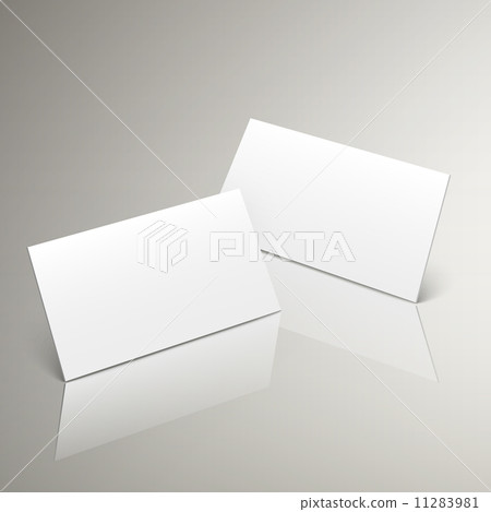 white style of 3d blank name card design white style of 3d blank name card design 11283981