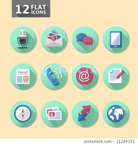 Communication icon set Communication icon set 11284191