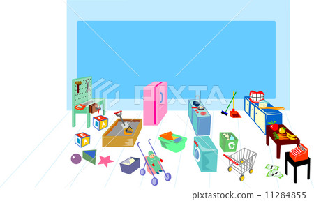 Play area showing washing, cooking, kitchen and grocery 11284855