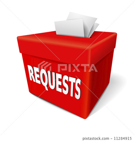 requests word on the red box 11284915