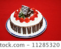 手工製作的聖誕蛋糕 11285320