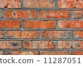 Old wall of red briks 11287051