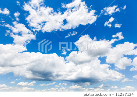 blue sky with cloud  11287124