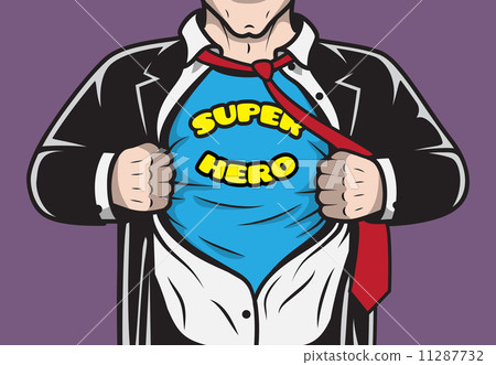 Disguised hidden comic superhero businessman Disguised hidden comic superhero businessman 11287732