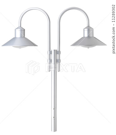 Two lampposts on one pole Two lampposts on one pole 11289302