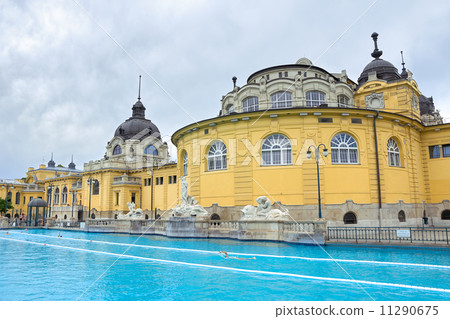 Budapest szechenyi bath spa. Hungary. 11290675