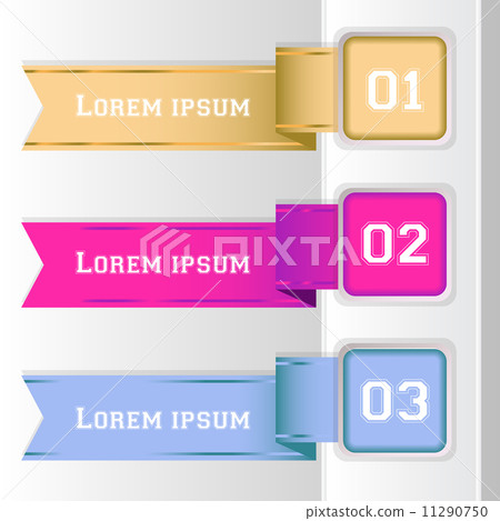Design number banners template graphic or... - Stock Illustration ...