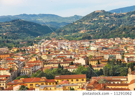 Top view of the historic center of Florence, Italy Top view of the historic center of Florence, Italy 11291062