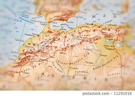Traveler focused on Atlas Mountains Traveler focused on Atlas Mountains 11292016