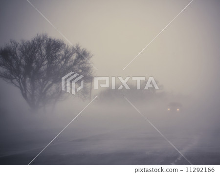 Foggy road Foggy road 11292166