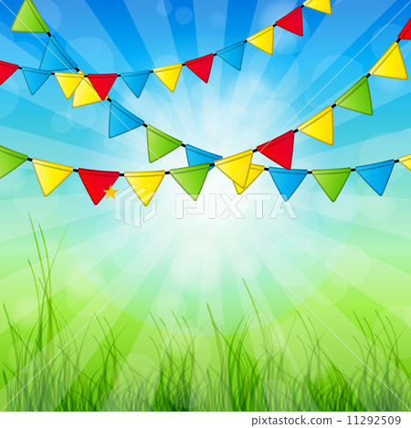 Abstract Holiday Nature Background Vector Illustration Abstract Holiday Nature Background Vector Illustration 11292509