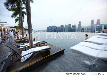 Marina Bay Sands Rooftop Pool 11293537