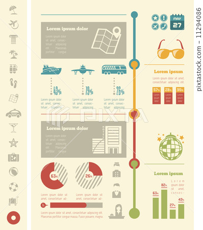 Travel Infographic Template. 11294086