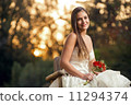 Gorgeous bride getting married 11294374
