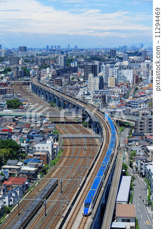 之前輸入北陸新幹線新市新幹線·淺間和沿街的街道 之前輸入北陸新幹線新市新幹線·淺間和沿街的街道 11294469