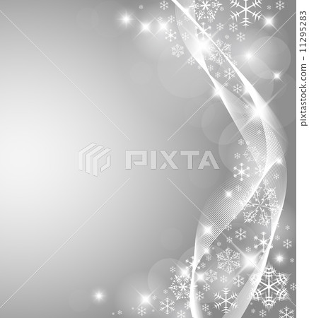 Vector Abstract Christmas card with snowflakes... - Stock Illustration ...