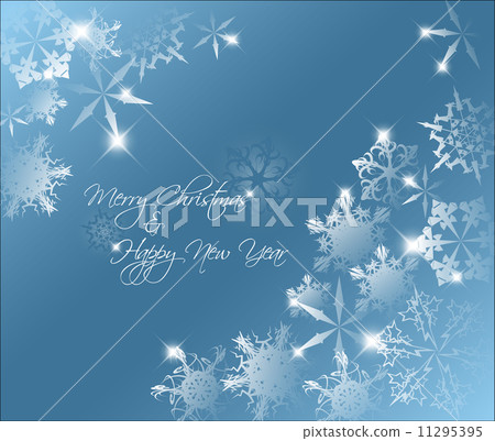Vector blue abstract Christmas background - Stock Illustration ...