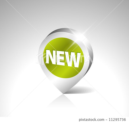 Round 3D pointer for a new item Round 3D pointer for a new item 11295736