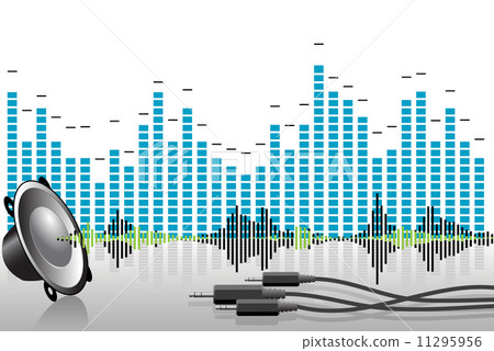 Abstract music background 11295956