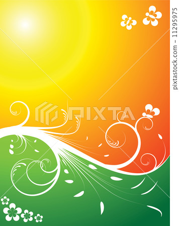 Fresh foliage background 11295975