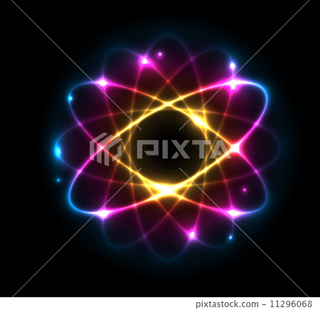 Atom - vector illustration 11296068