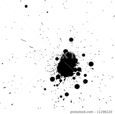 Black grunge spatter 11296220