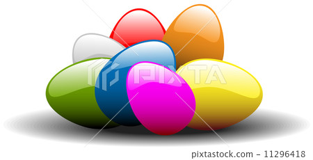 Colorful easter eggs Colorful easter eggs 11296418