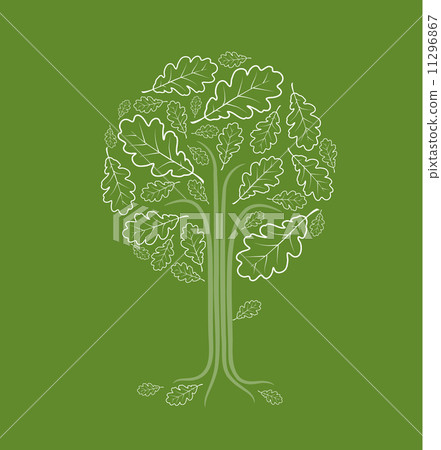 Vintage abstract tree 11296867