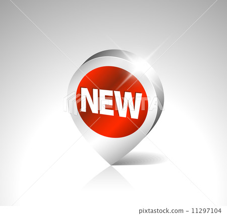 Round 3D pointer for a new item Round 3D pointer for a new item 11297104