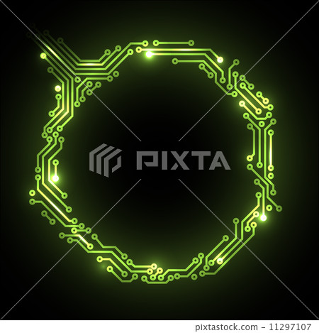 Vector abstract circuit board background 11297107