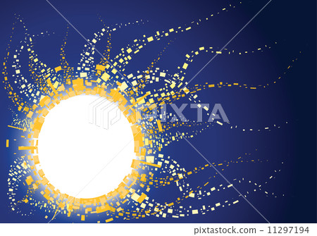 Sun made of rectangles Sun made of rectangles 11297194