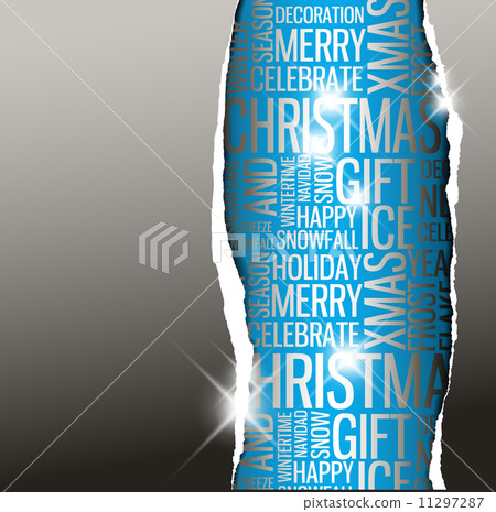 Abstract Christmas card - Stock Illustration [11297287] - PIXTA