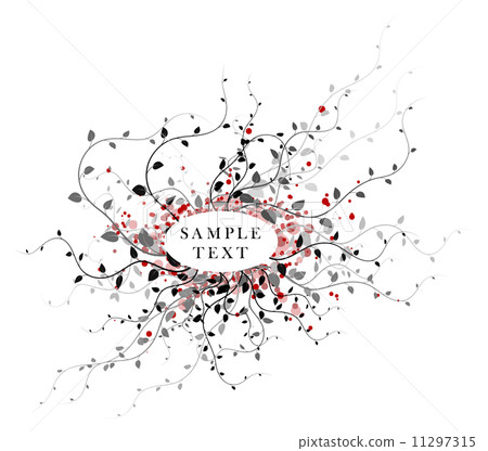 Abstract floral background with place for your text.. 11297315