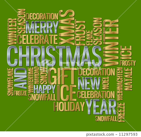 Abstract christmas card 11297593