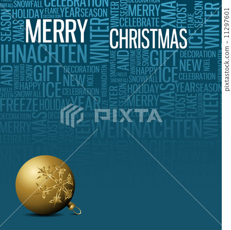 Abstract christmas card 11297601