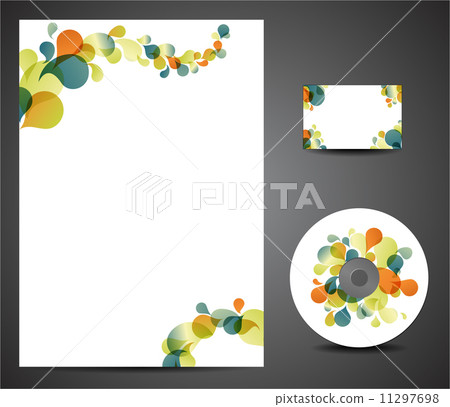 Retro design template set Retro design template set 11297698