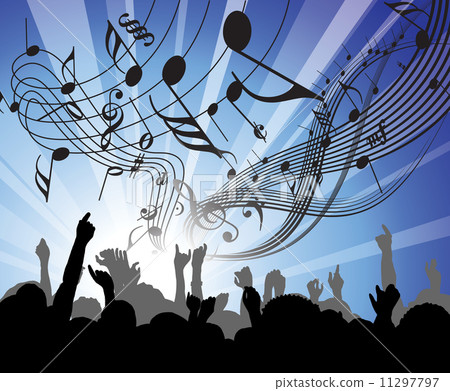 People at the concert 11297797
