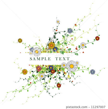 Spring floral background Spring floral background 11297807