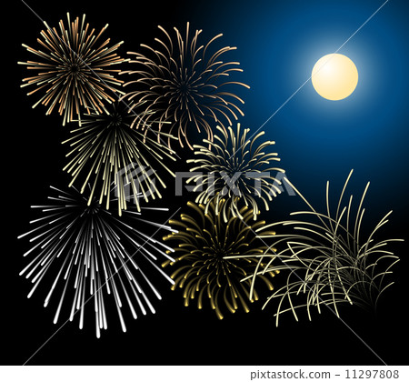 Silver and golden fireworks Silver and golden fireworks 11297808