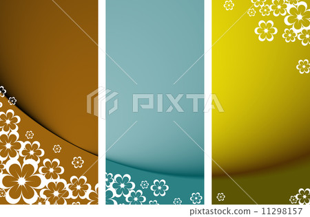 Abstract floral background.. Abstract floral background.. 11298157