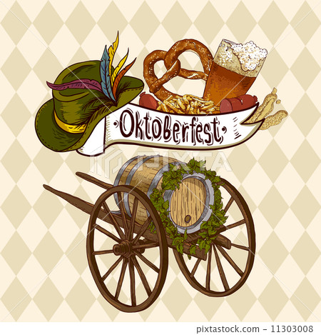Oktoberfest celebration design - Stock Illustration [11303008] - PIXTA