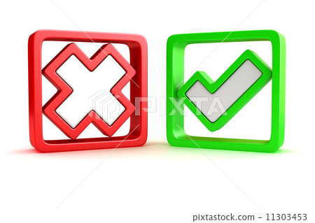 Approved and rejected marks 11303453