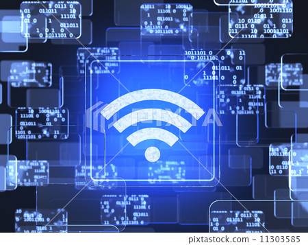 WI-FI screen concept 11303585