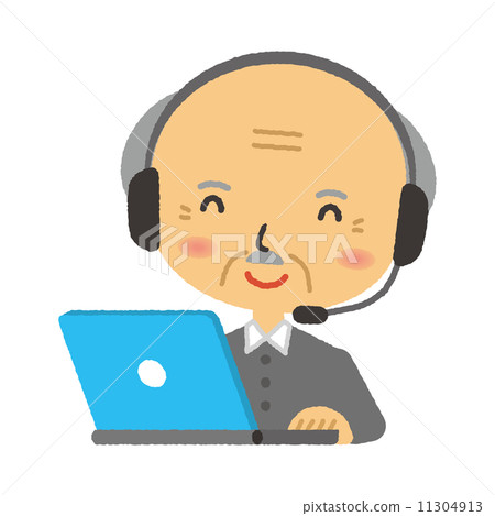 Two headed person series 11304913